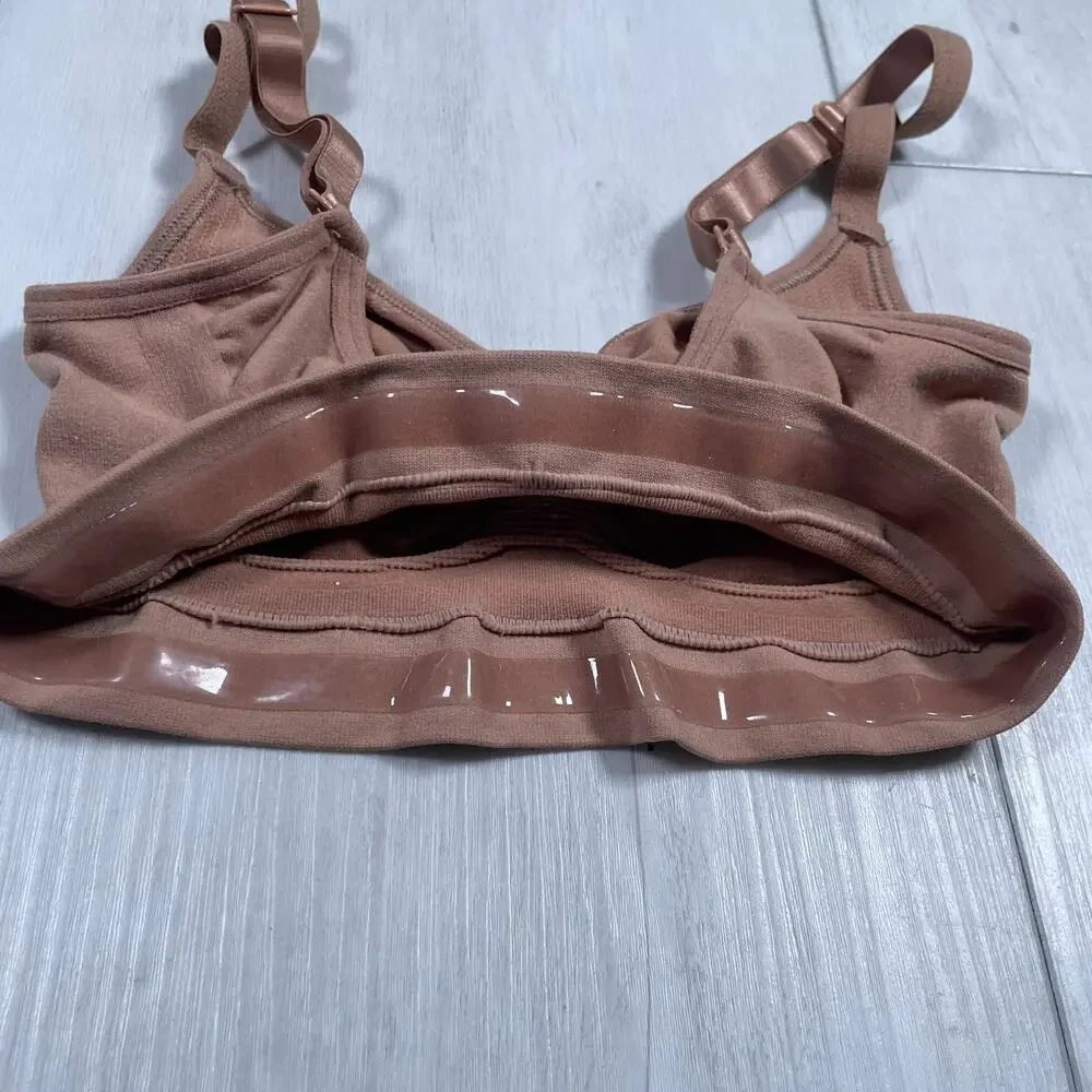 Skims Seamless Sculpt Bralette Women's XXS/XS Bra Sienna Brown Shape Wear - Picture 3 of 6